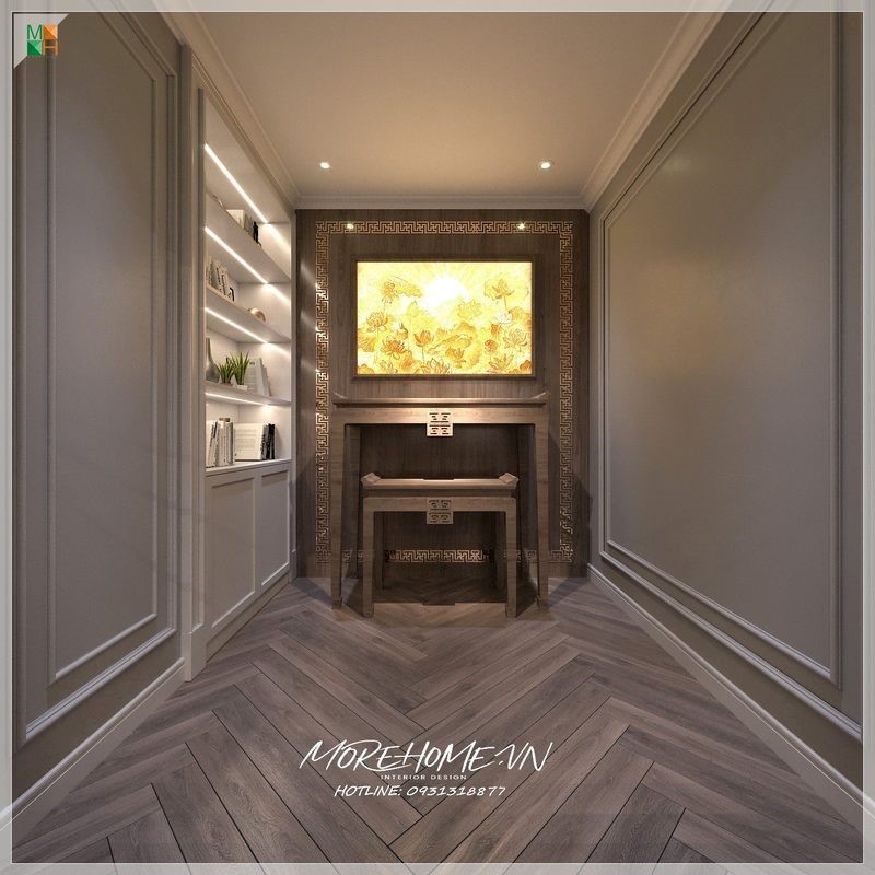 Thiết kế phòng thờ chung cư