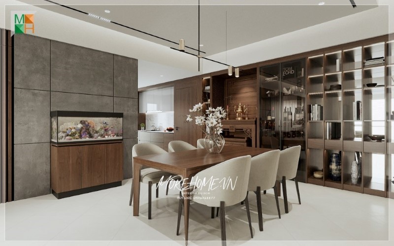 Thiết kế phòng thờ chung cư