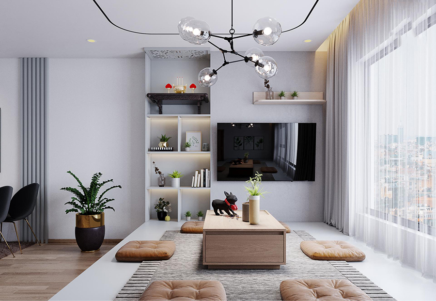Thiết kế nội thất chung cư IA20
