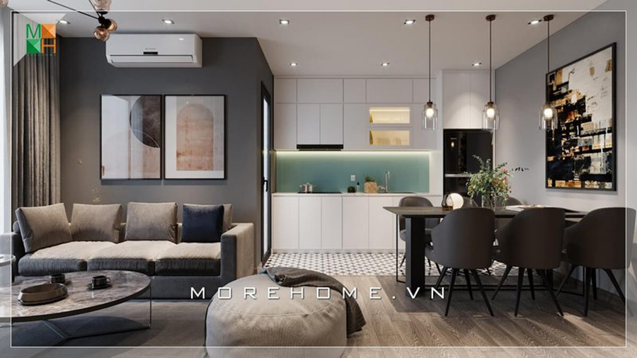 Thiết kế nội thất chung cư IA20