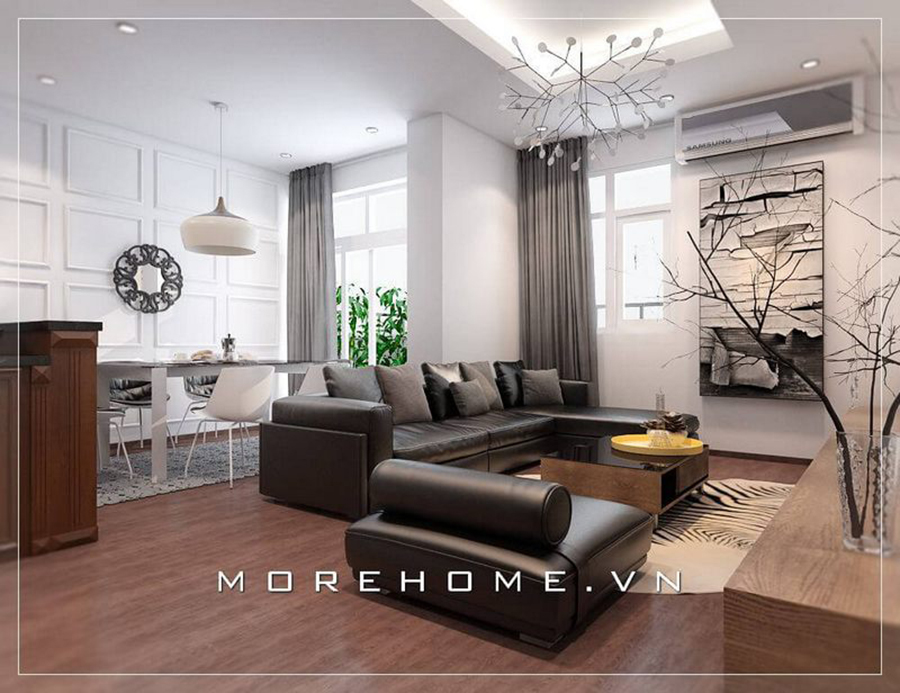 Thiết kế nội thất chung cư IA20