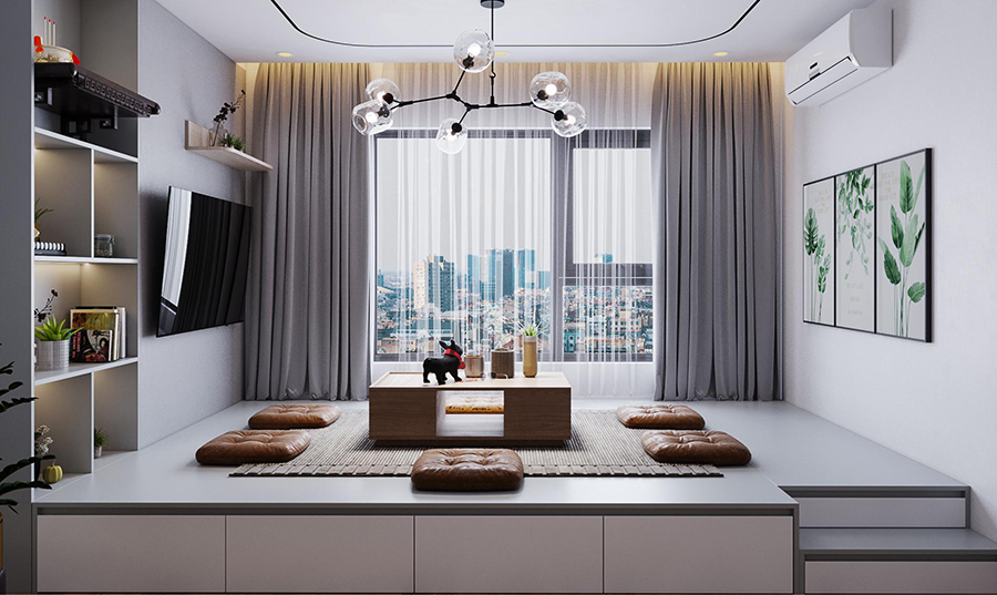 Thiết kế nội thất chung cư IA20