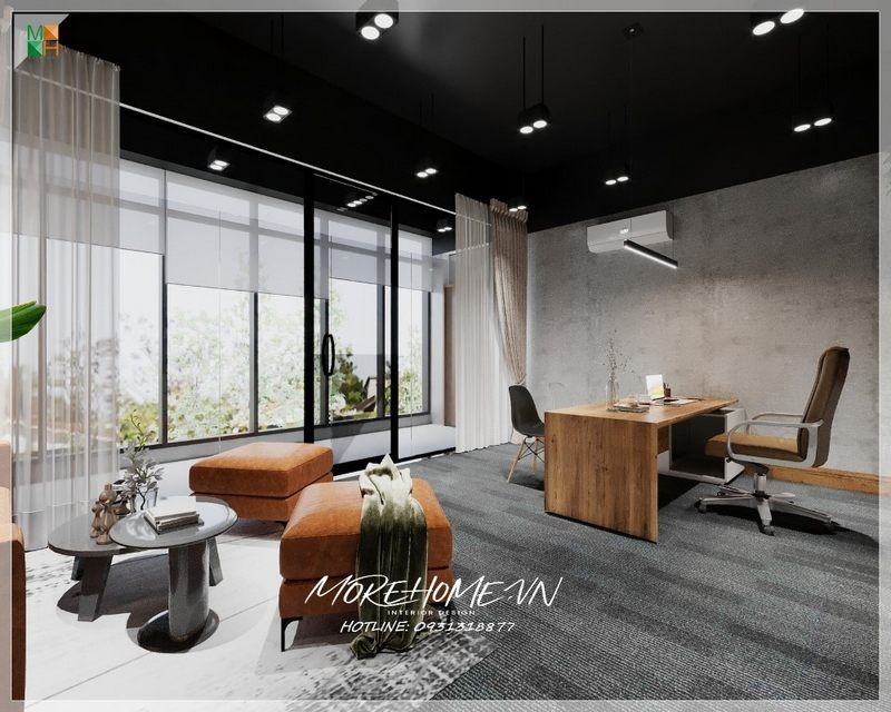 Thiết kế văn phòng chủ tích