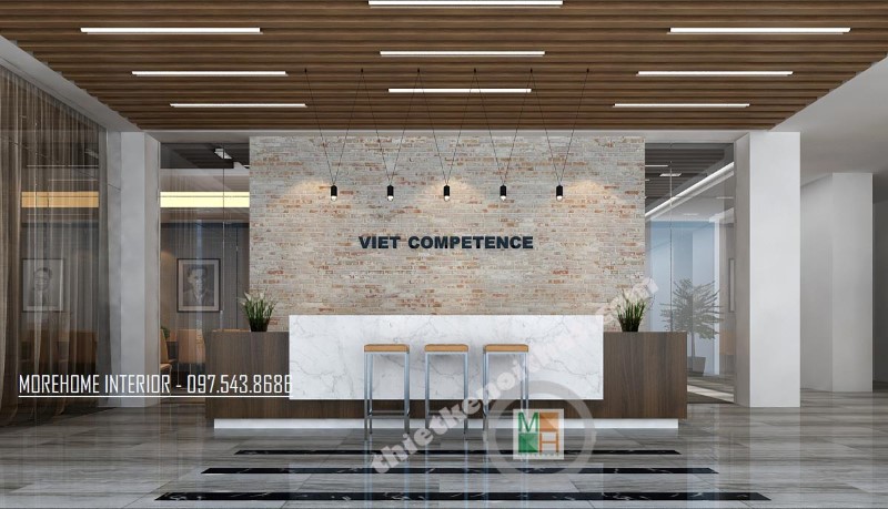 Thiết kế sảnh văn phòng Thiết kế sảnh văn phòng