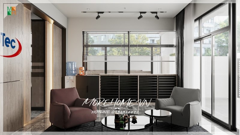 Thiết kế văn phòng chủ tích