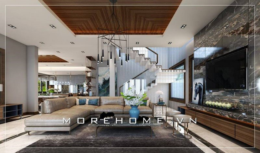Thiết kế nội thất nhà 1 trệt 1 lầu