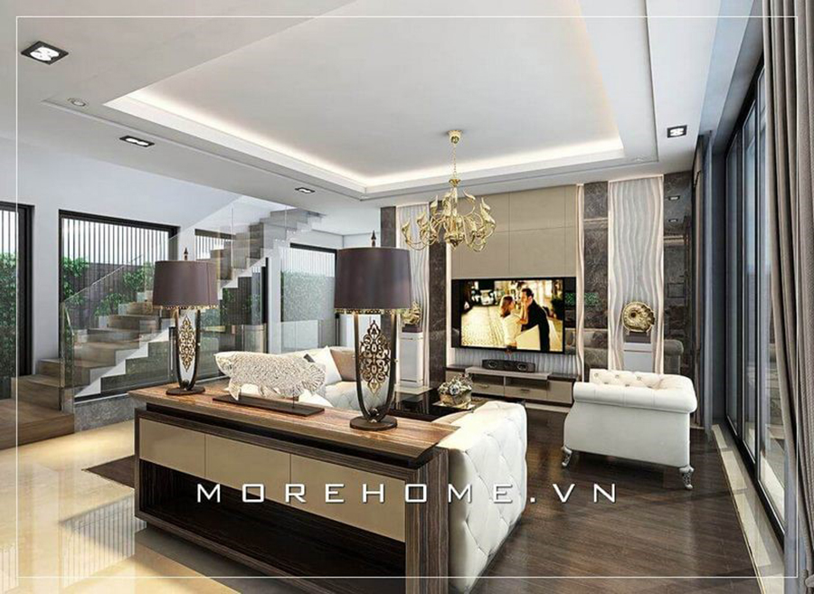 Thiết kế nội thất nhà 1 trệt 1 lầu