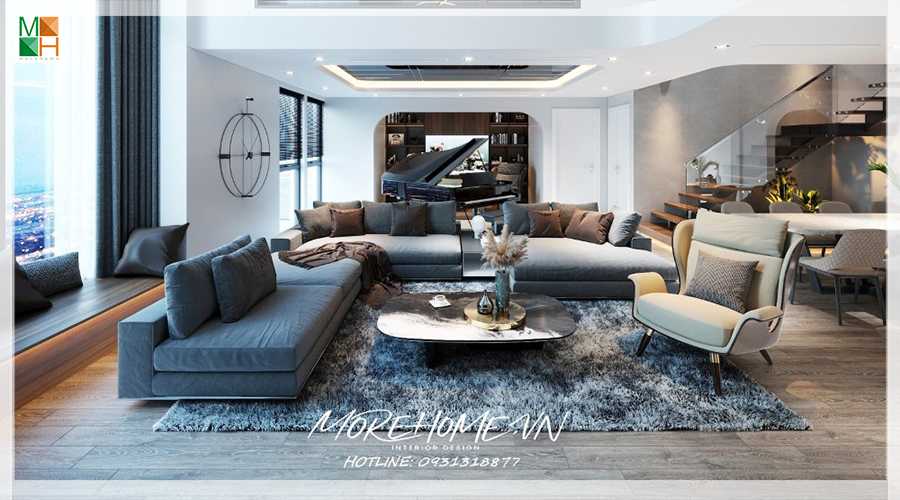 Thiết kế nội thất chung cư 200m2