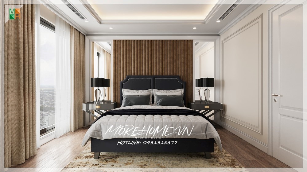 Thiết kế chung cư 2 phòng ngủ