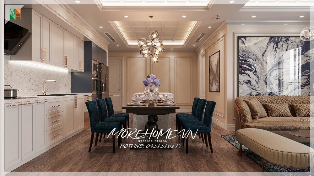 Thiết kế chung cư 2 phòng ngủ