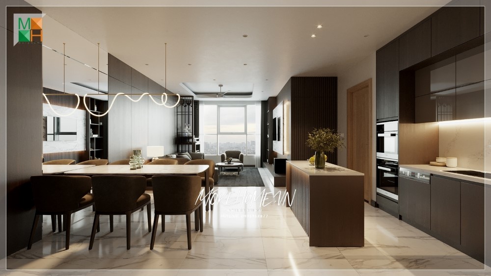 Thiết kế nội thất chung cư 3 phòng ngủ