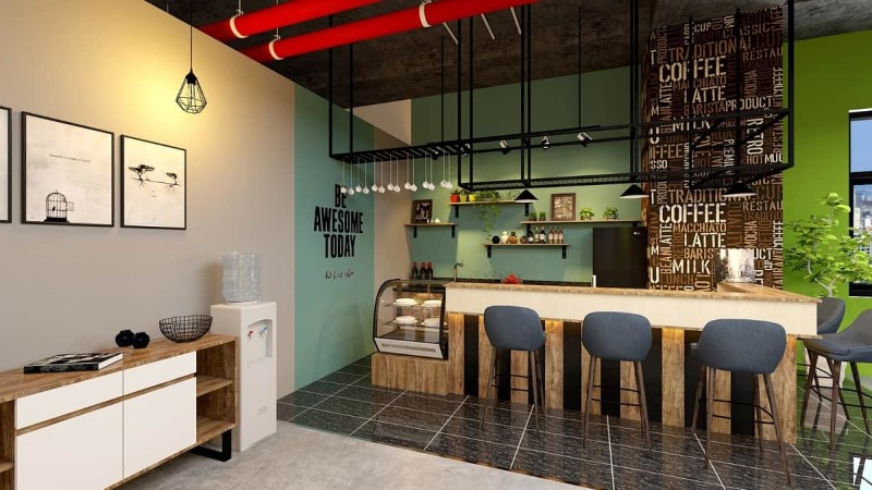 Thiết kế pantry văn phòng Thiết kế pantry văn phòng
