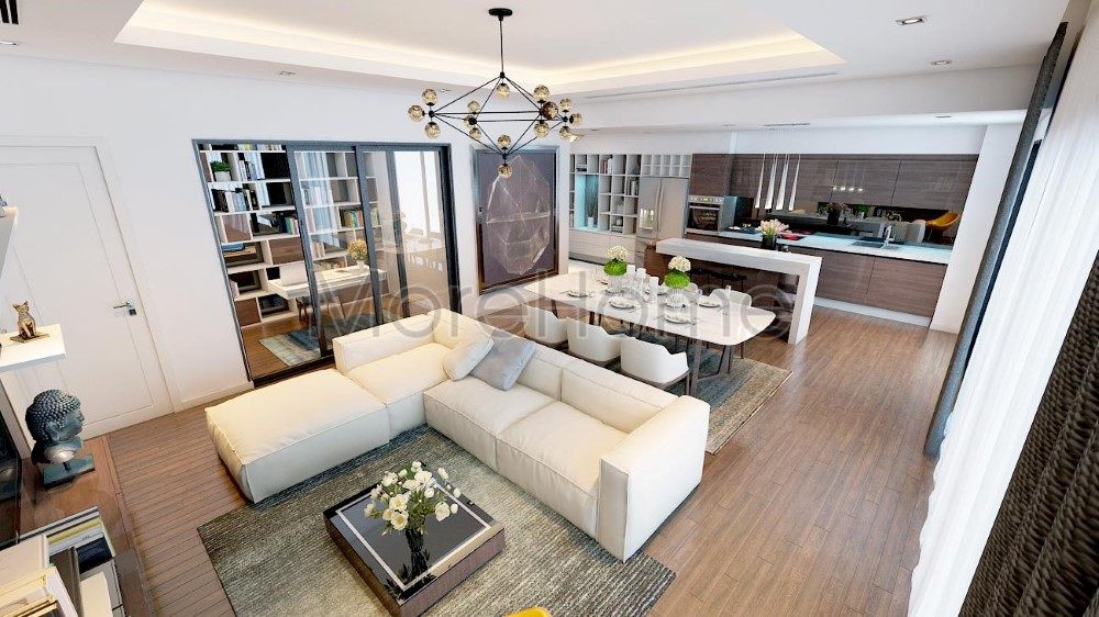 Bản vẽ thiết kế nội thất chung cư