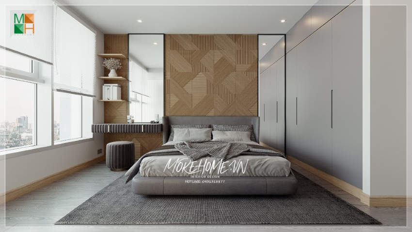 Thiết kế căn hộ cho thuê 5 tầng