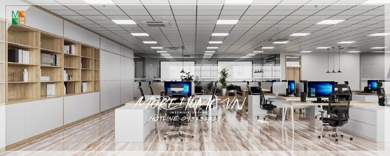 Thiết kế văn phòng sáng