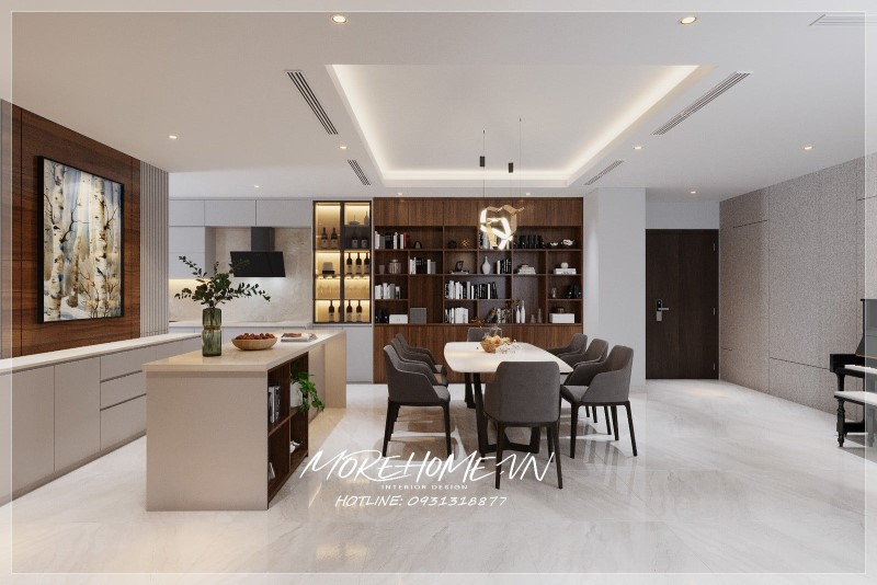 Thiết kế bếp chung cư nhỏ