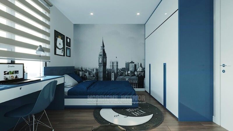 Trang trí nội thất phòng ngủ chung cư sang trọng và hiện đại
