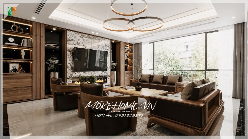 Thiết kế thi công nội thất Aden Park Garden city