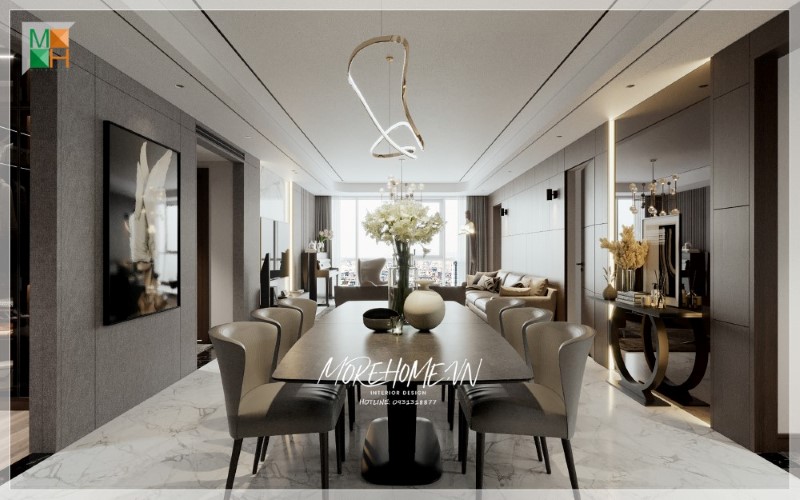 Thiết kế và thi công nội thất Phú Mỹ Hưng MidTown The Peak