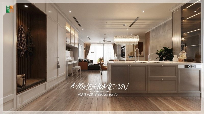 Thiết kế và thi công nội thất Phú Mỹ Hưng MidTown The Peak