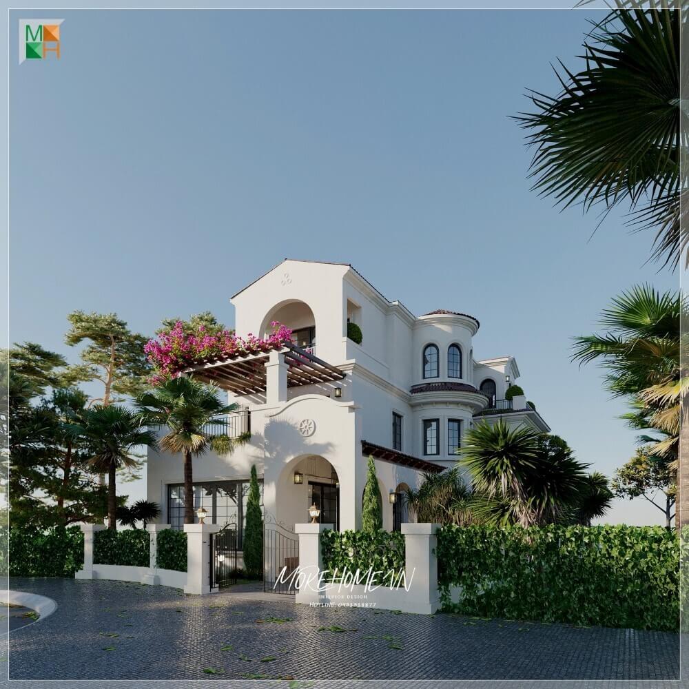 Thiết kế biệt thự 600m2
