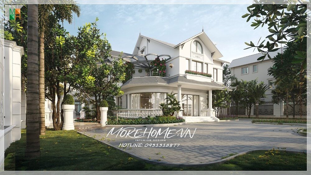 Thiết kế biệt thự sân vườn quận 7