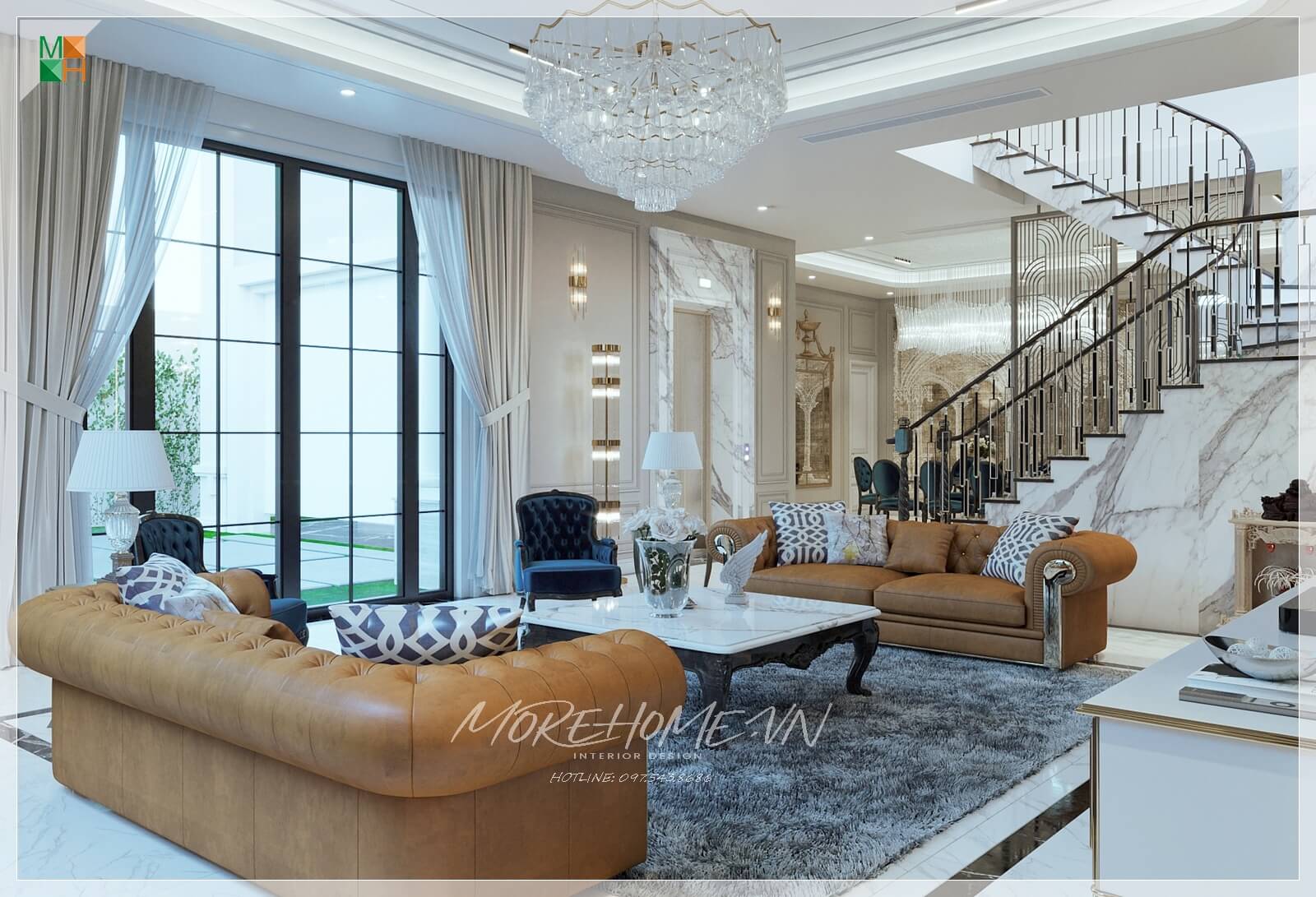 Thiết kế biệt thự sân vườn quận 7
