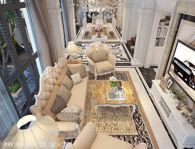 3 mẫu thiết kế nội thất biệt thự Vinhomes Thăng Long Nam An Khánh - vẻ đẹp sang trọng đẳng cấp