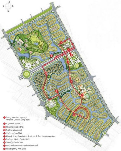 Sơ đồ mặt bằng biệt thự Vinhomes Riverside chi tiết nhất Sơ đồ mặt bằng biệt thự Vinhomes Riverside chi tiết nhất