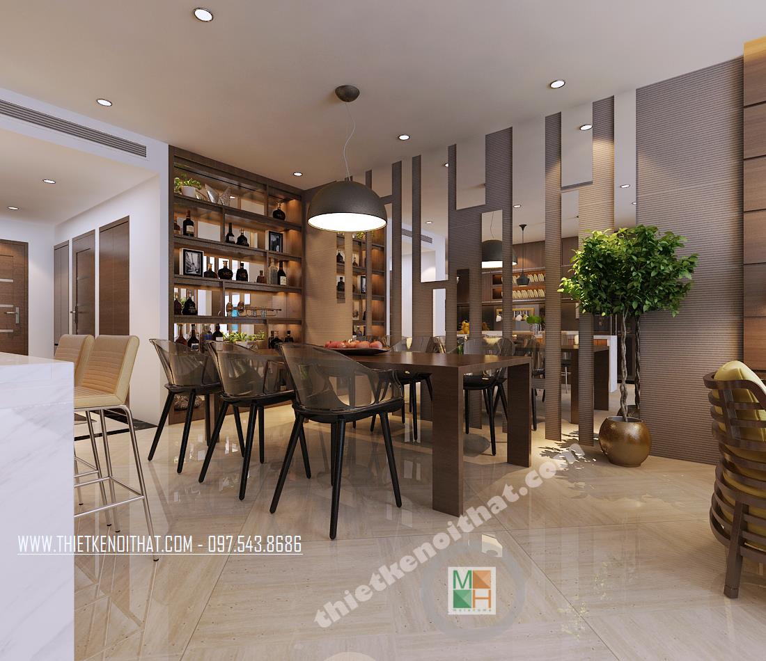 Tổng hợp mẫu thiết kế nội thất phòng chung cư tân cổ điển, hiện đại
