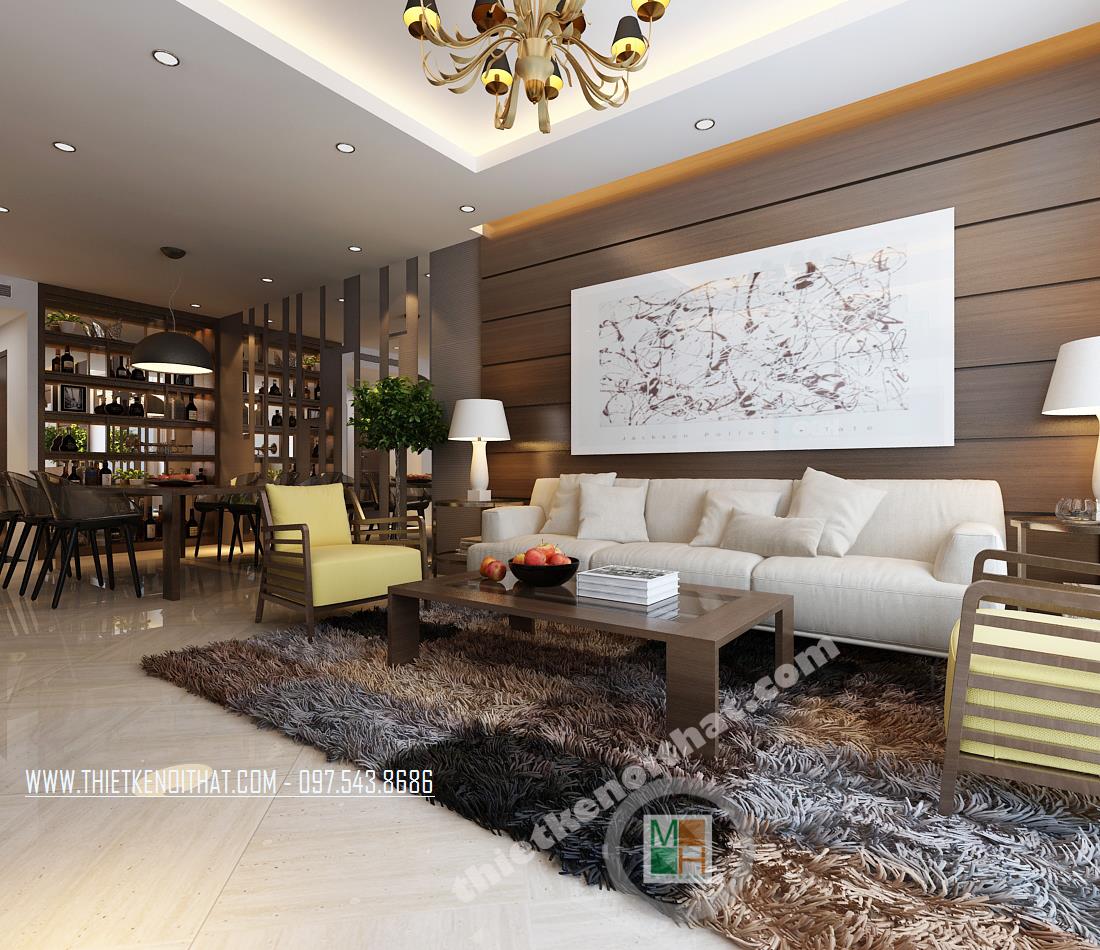 Tổng hợp mẫu thiết kế nội thất phòng chung cư tân cổ điển, hiện đại