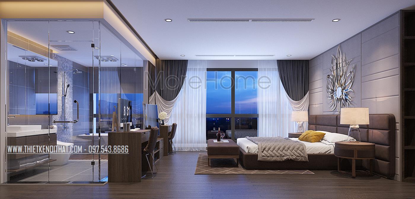 Tổng hợp mẫu thiết kế nội thất phòng chung cư tân cổ điển, hiện đại