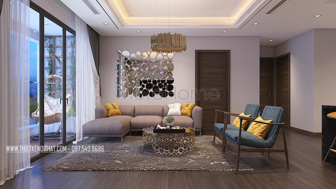 Tổng hợp mẫu thiết kế nội thất phòng chung cư tân cổ điển. hiện đại