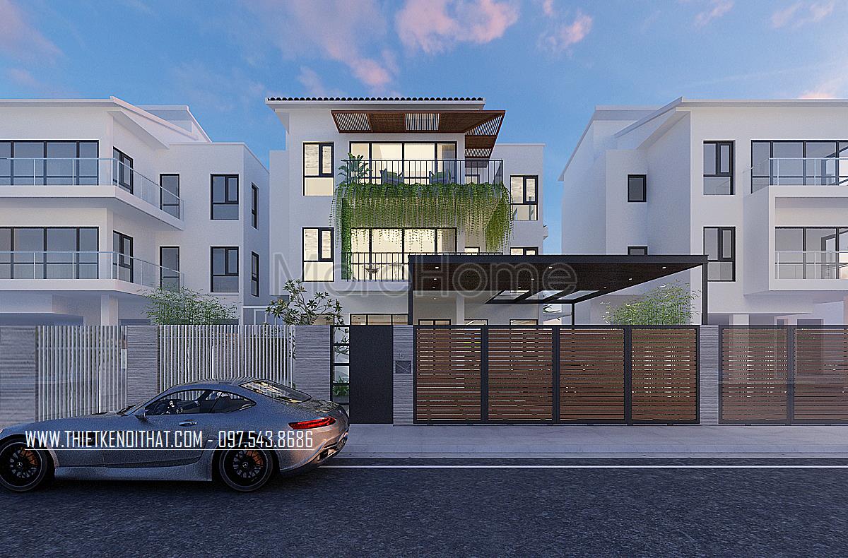 Thiết kế biệt thự 60m2 hiện đại tiện nghi, sang trọng