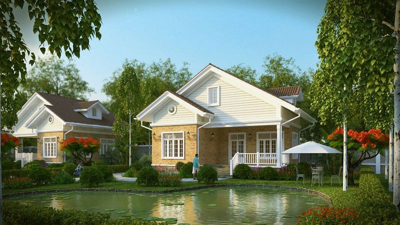 Bộ sưu tập các mẫu thiết kế kiến trúc biệt thự, nội thất biệt thự mới nhất MOREHOME