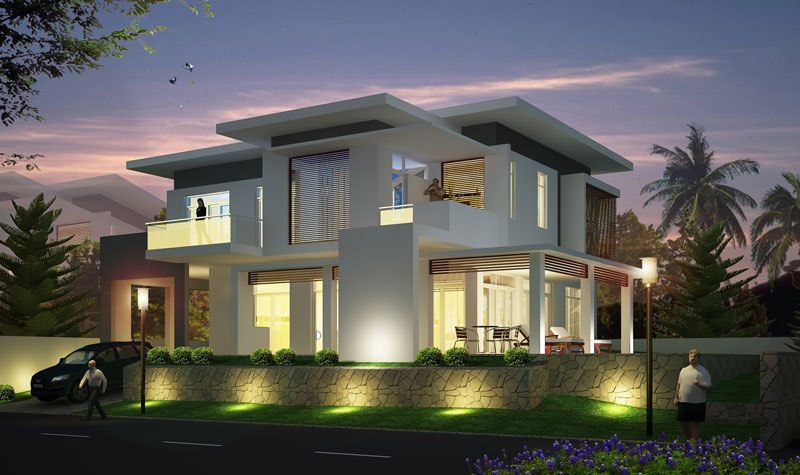 Bộ sưu tập các mẫu thiết kế kiến trúc biệt thự, nội thất biệt thự mới nhất MOREHOME