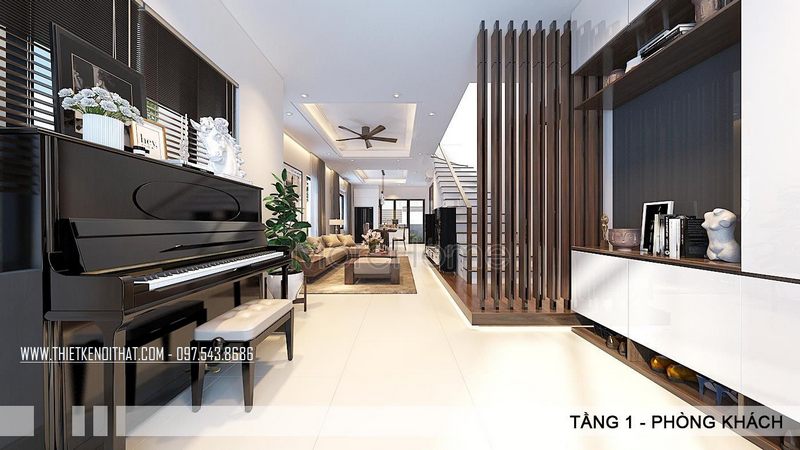20+ Thiết kế nội thất phòng khách nhà ống đẹp mê ly 20+ Thiết kế nội thất phòng khách nhà ống đẹp mê ly