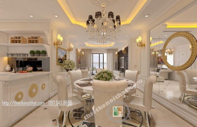 Bàn ăn gỗ sồi tròn 6 ghế Bàn ăn gỗ sồi tròn 6 ghế