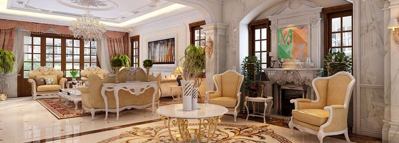 Nội thất phòng khách tân cổ điển – không gian sống kén gia chủ Nội thất phòng khách tân cổ điển – không gian sống kén gia chủ