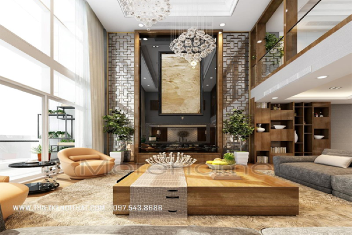 phòng khách thông tầng phòng khách thông tầng