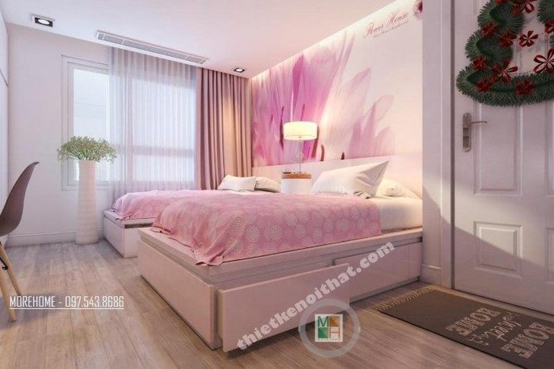 Ngỡ lạc chốn thần tiên với mẫu phòng ngủ màu hồng dành cho bé gái Ngỡ lạc chốn thần tiên với mẫu phòng ngủ màu hồng dành cho bé gái