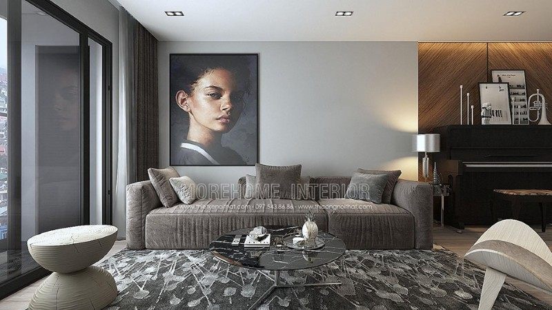 Phong cách thiết kế nội thất cho chung cư D'.le Roi Soleil Quảng An