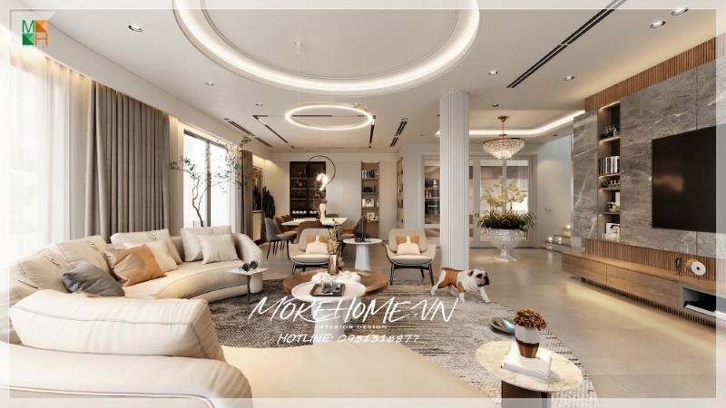 Thiết kế nội thất biệt thự