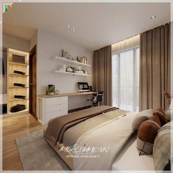 Giường ngủ gỗ công nghiệp MDF