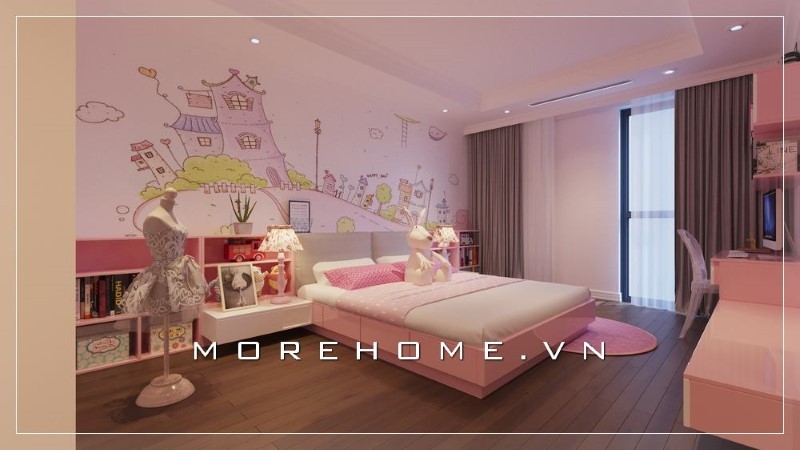 Giường ngủ gỗ công nghiệp MDF