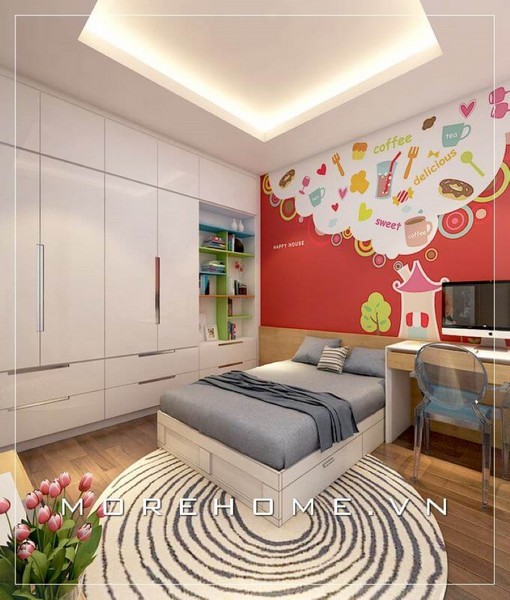 Giường ngủ gỗ công nghiệp MDF