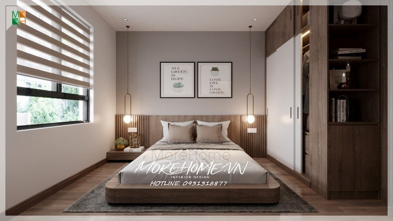 Giường ngủ gỗ công nghiệp MDF