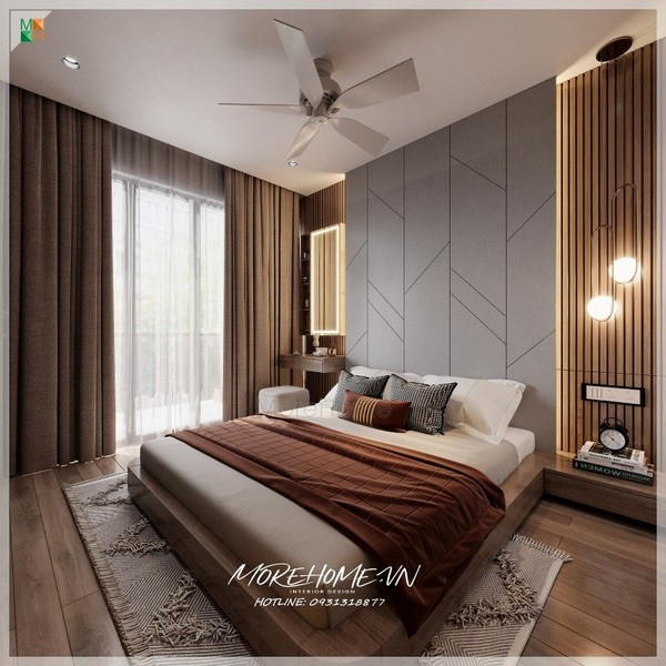 Giường ngủ gỗ công nghiệp MDF