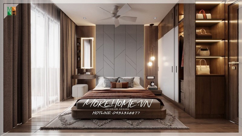 Giường ngủ gỗ công nghiệp MDF