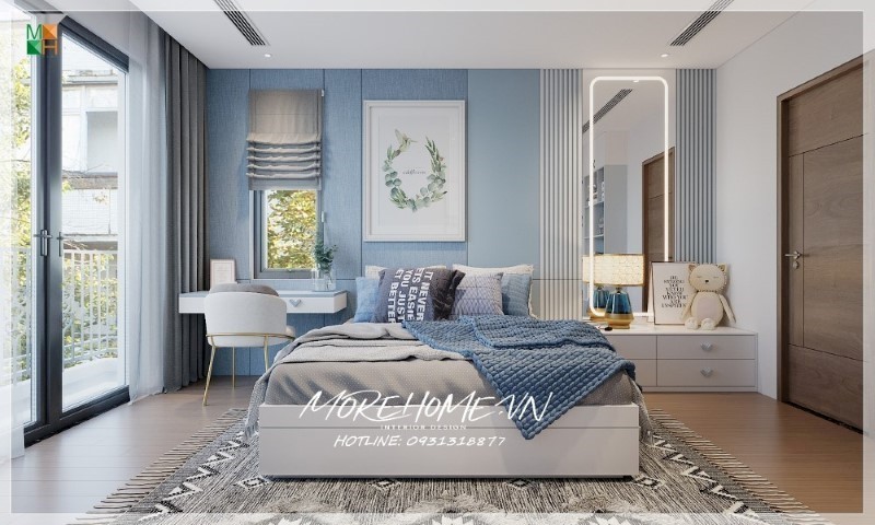 Giường ngủ gỗ công nghiệp MDF